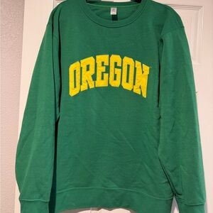 Green Oregon Crewneck Sweatshirt - Unbranded